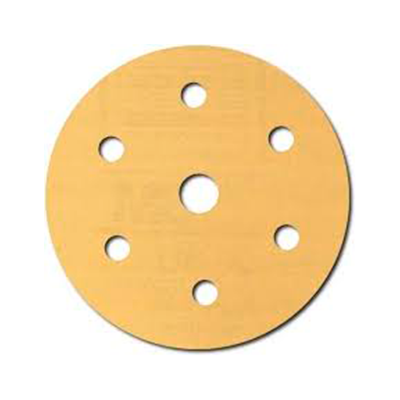 0983-1 DISCO ABRASIVO DE LIJADO CON VELCRO HOOKIT GOLD 6 PULG GP80 3M (AMARILLO) PIEZA