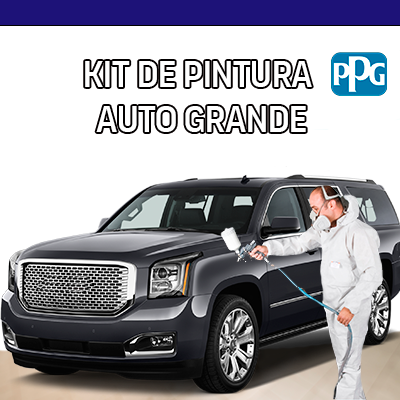 KIT DE PINTURA GENERAL PARA AUTOS GRANDE COLORES SOLIDOS REGULARES