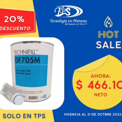 DF705M-3 RELLENADOR AUTOMOTRIZ LIGERO TECHNIFILL 3LT