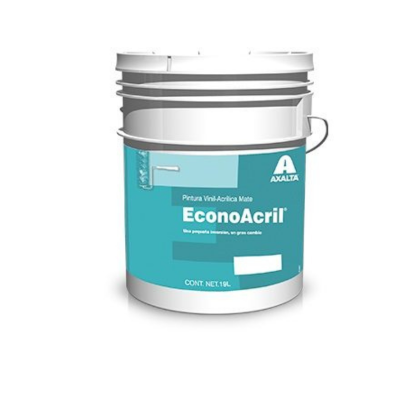 YD400-19 PINTURA VINILICA BLANCO ECONOACRIL MATE COLOR SYSTEM CUB19LT